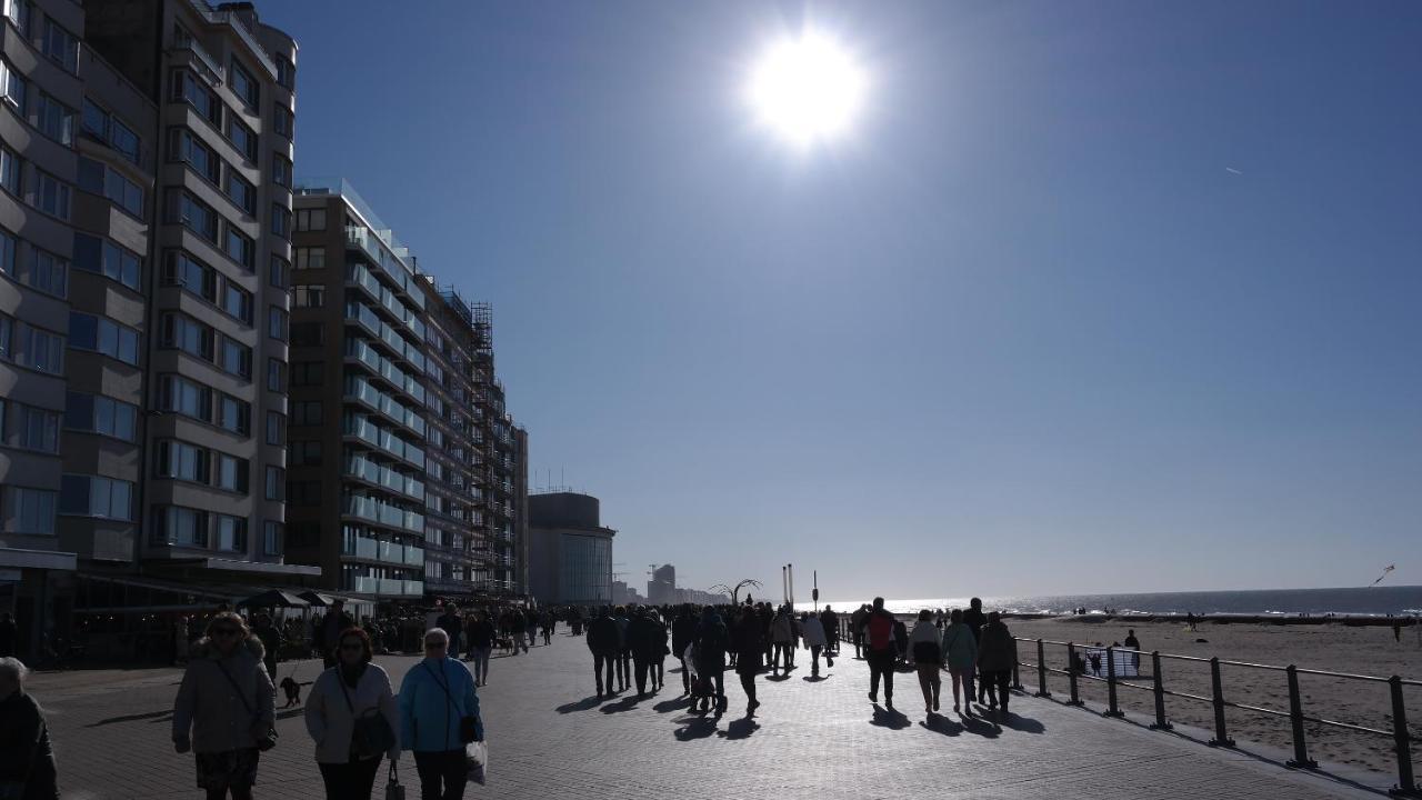 The Rooftop - A Trendy New Apartment With Airconditioning, Large Terrace & Free Parking Oostende Exterior foto