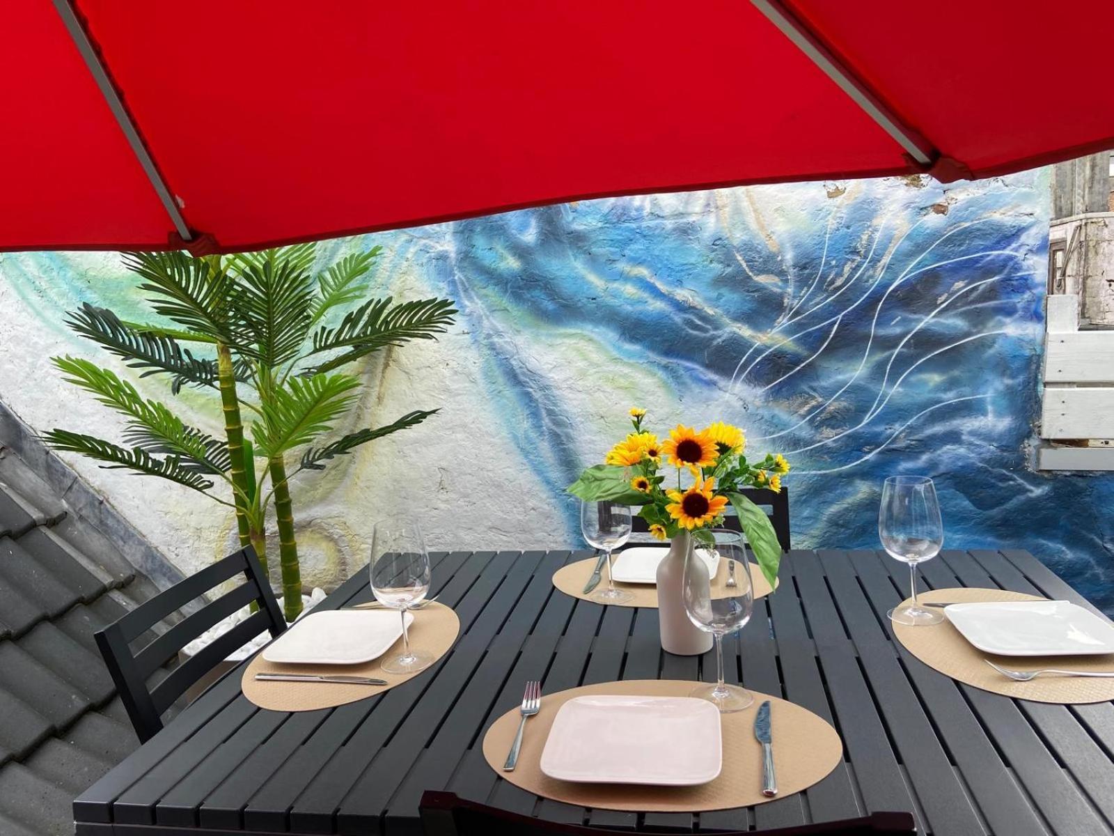 The Rooftop - A Trendy New Apartment With Airconditioning, Large Terrace & Free Parking Oostende Exterior foto